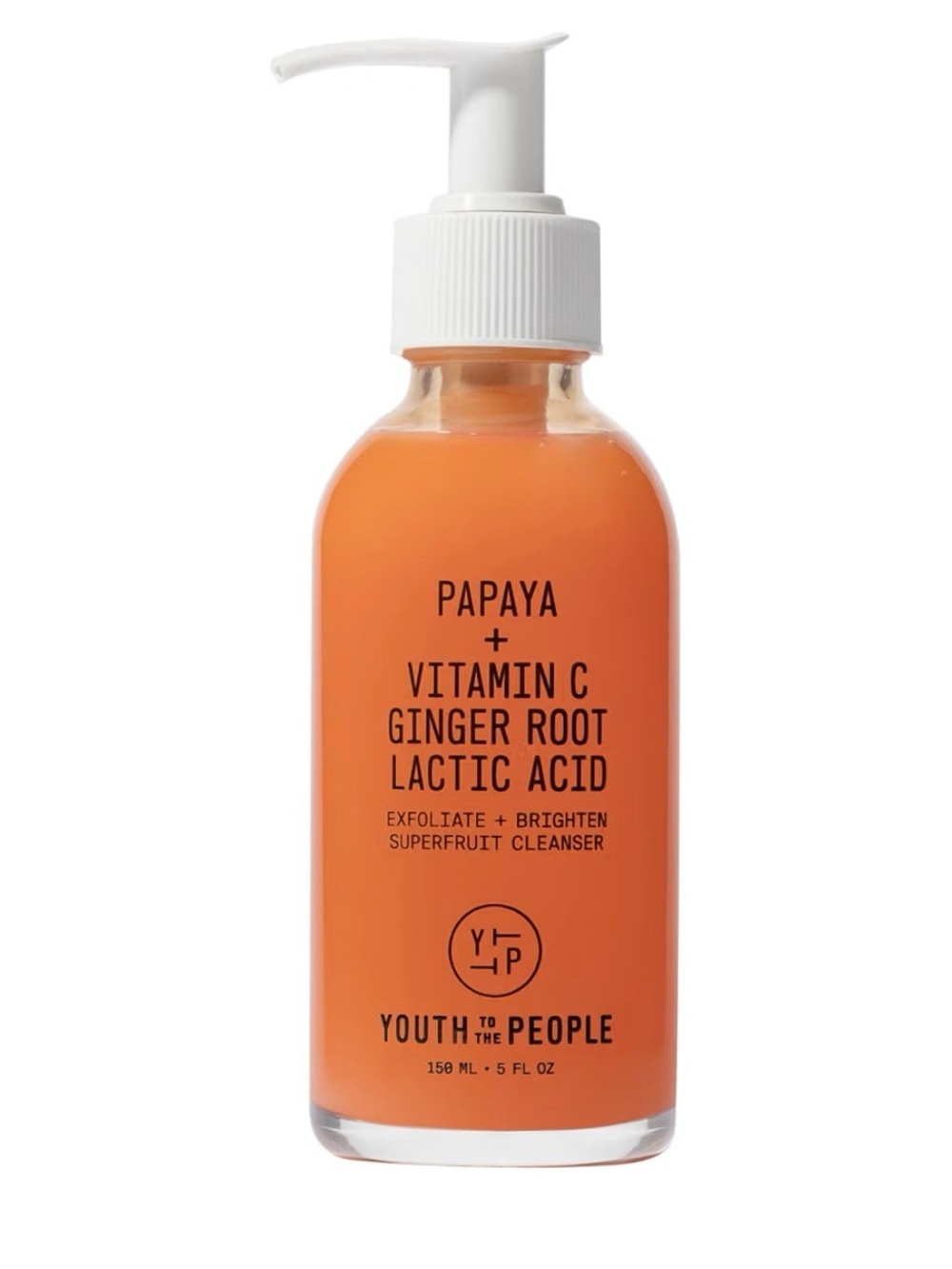 Youth To The People Papaya + Vitamin C Cleanser — Orange